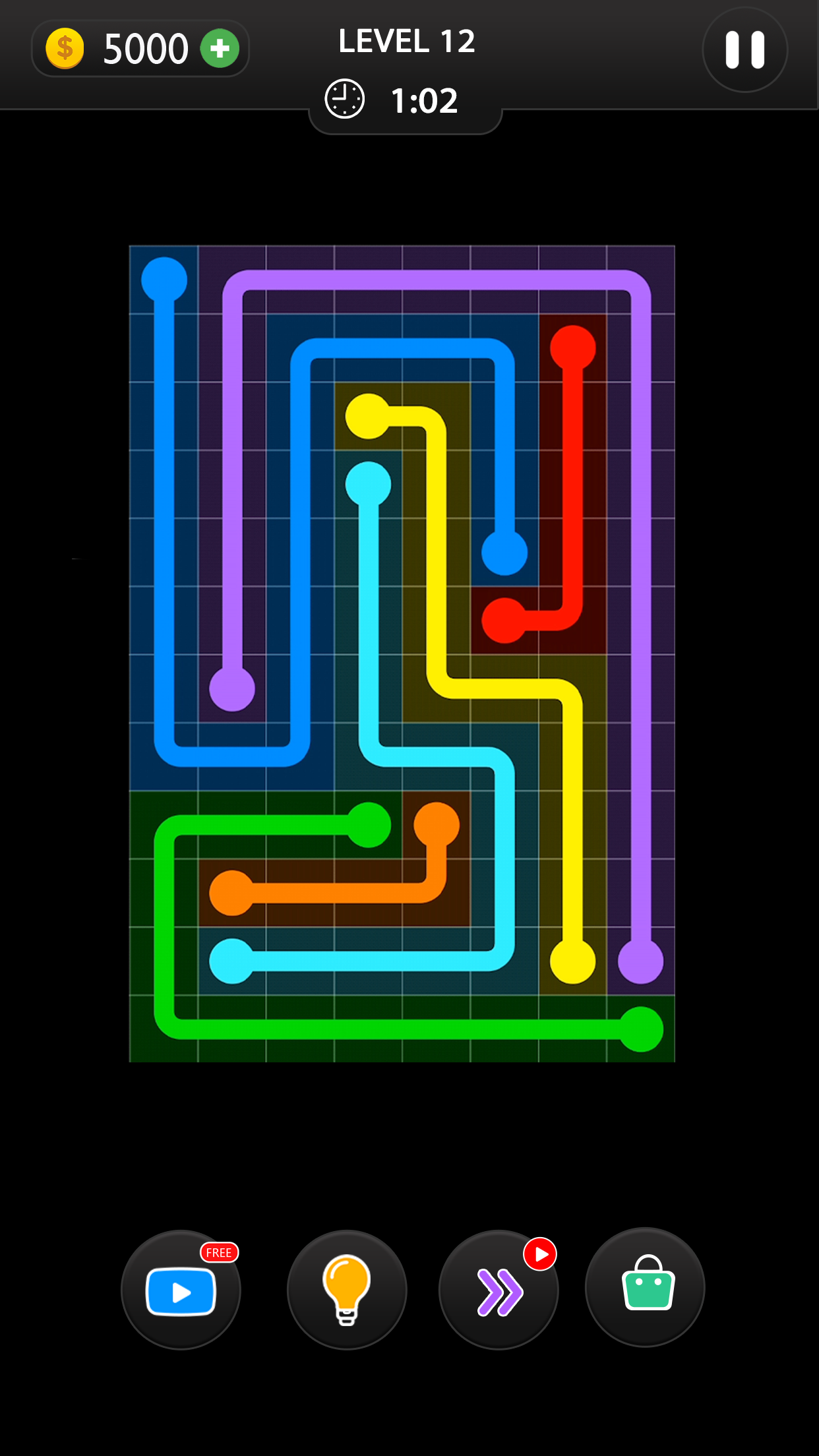 اسکرین شات 3 بازی Dot Knot™ - Connect the Dots