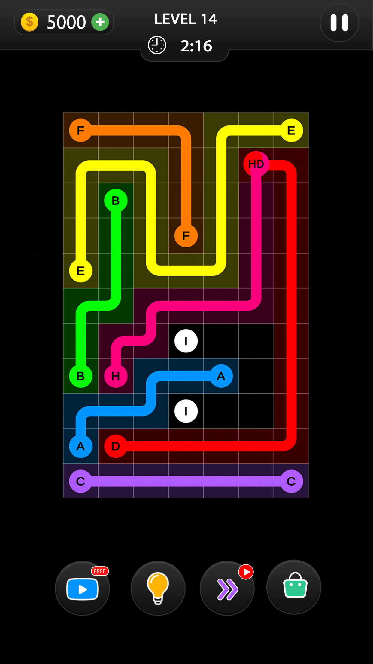 اسکرین شات 5 بازی Dot Knot™ - Connect the Dots
