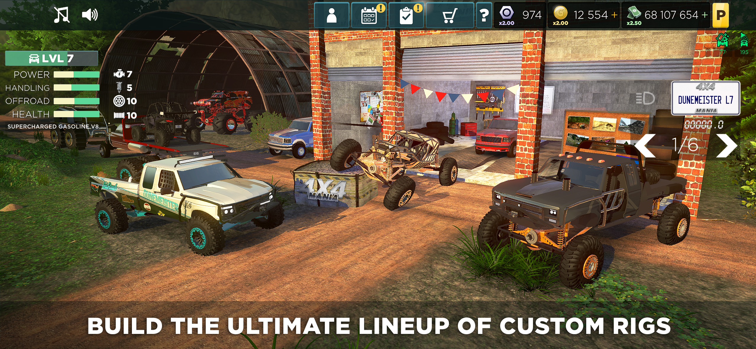 اسکرین شات 1 بازی 4x4 Mania