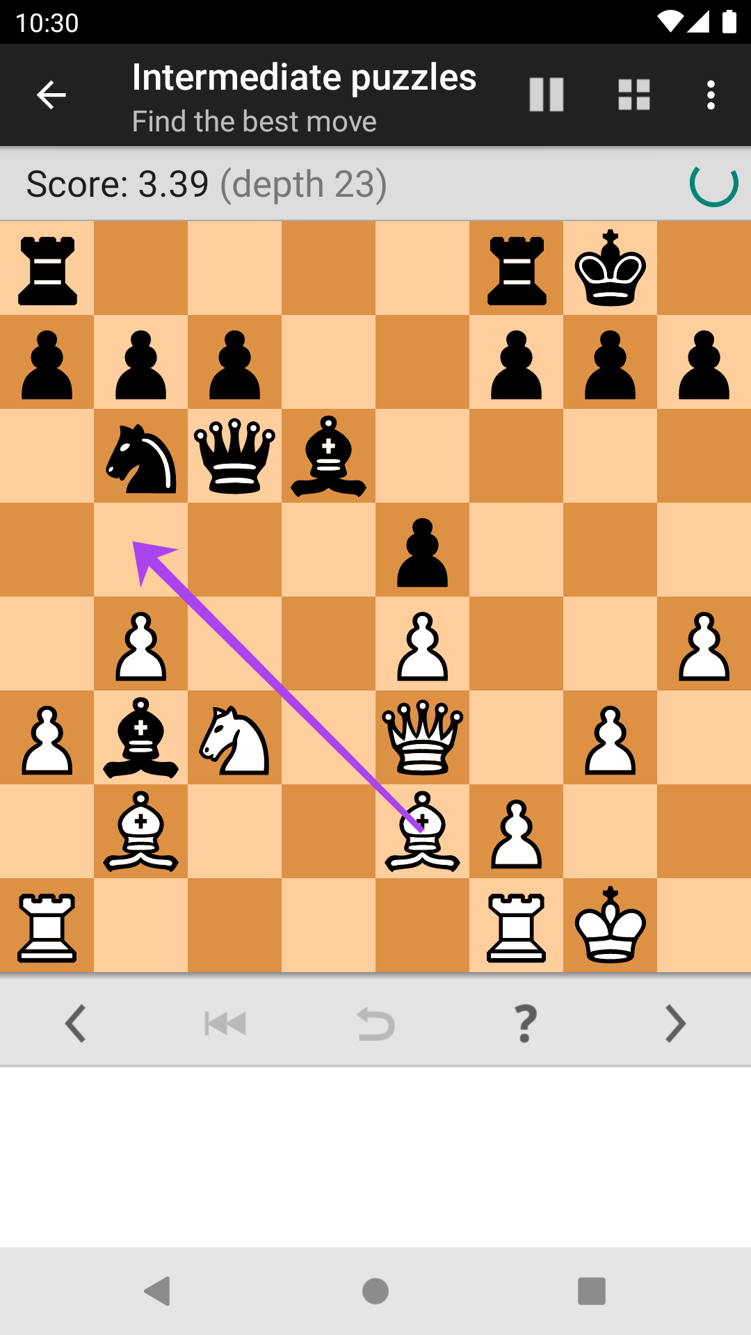 اسکرین شات 3 بازی Chess Tactics Pro (Puzzles)