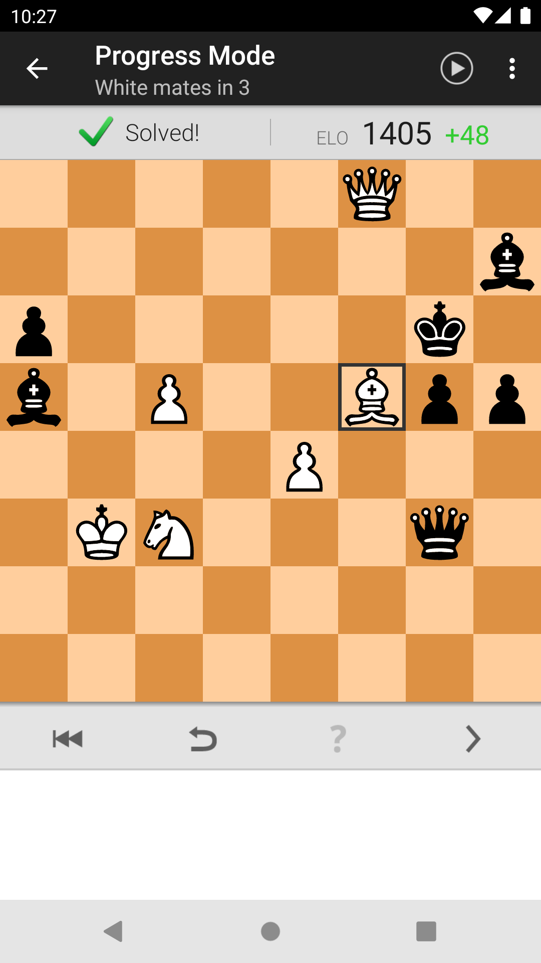 اسکرین شات 1 بازی Chess Tactics Pro (Puzzles)