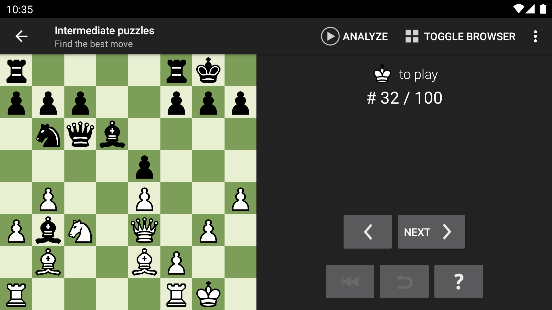 اسکرین شات 7 بازی Chess Tactics Pro (Puzzles)