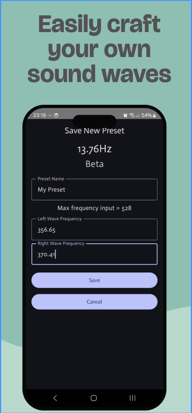 اسکرین شات 4 برنامه Brain Waves - Binaural Beats