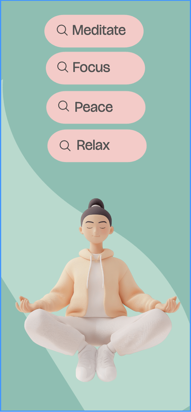 اسکرین شات 2 برنامه Brain Waves - Binaural Beats