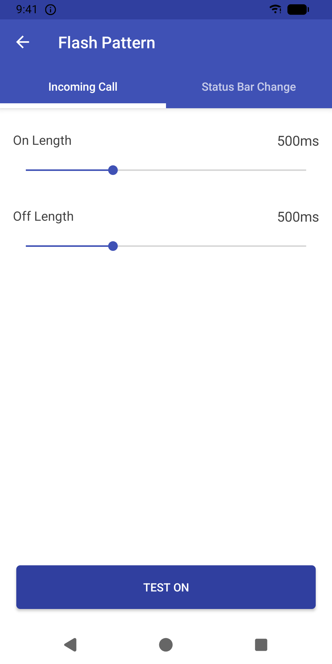 اسکرین شات 2 برنامه Flash Alerts 2: Call, SMS, LED