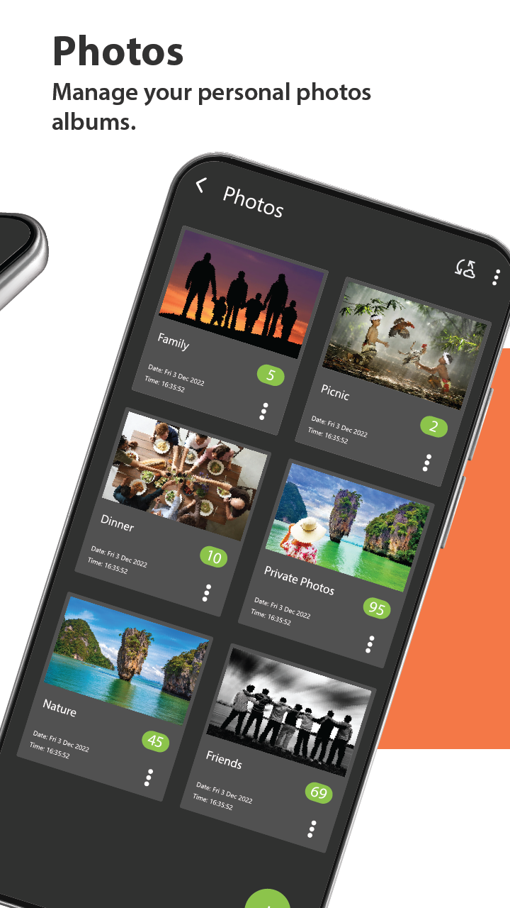 اسکرین شات 3 برنامه Photo Video Gallery Locker