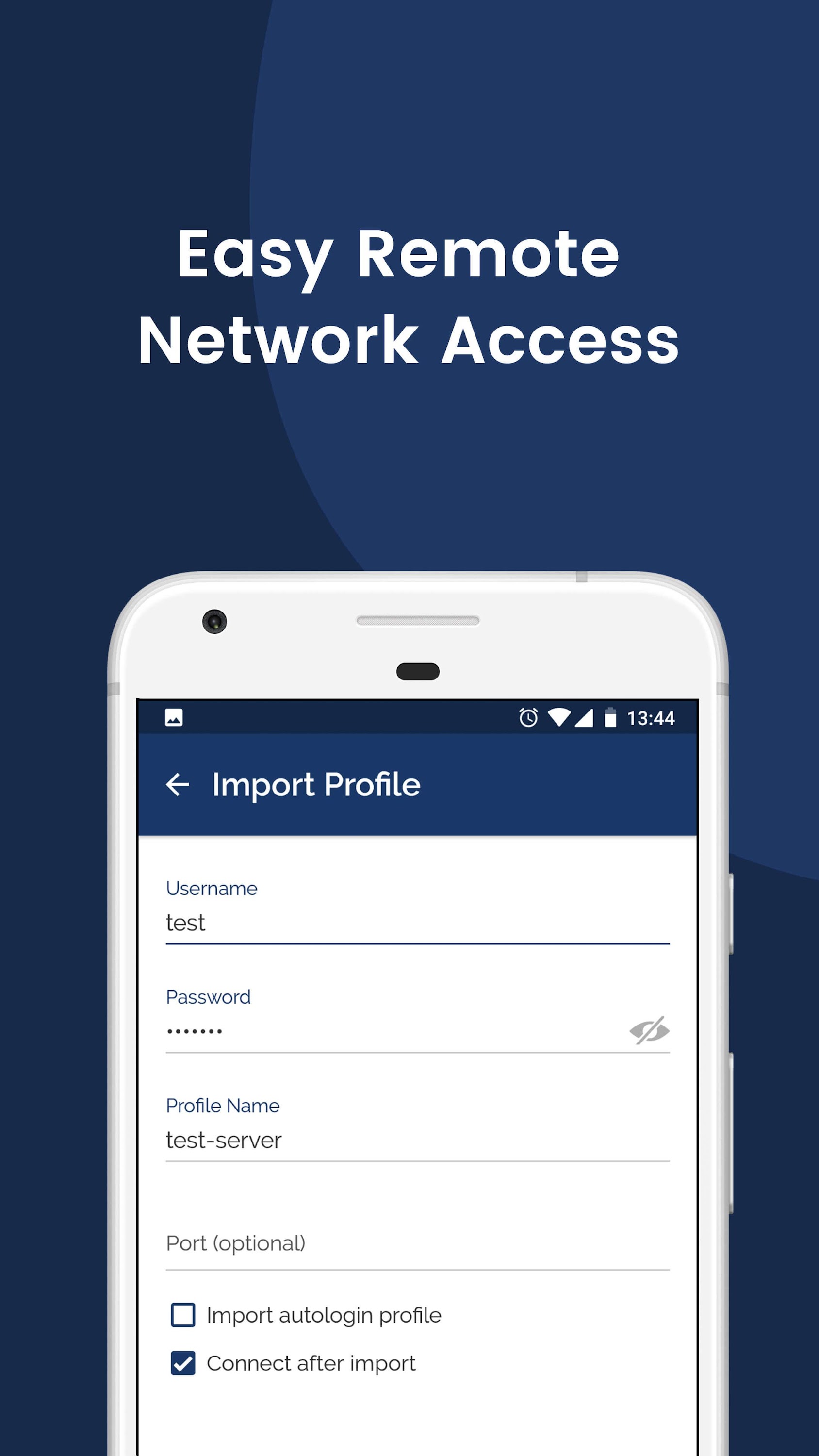 اسکرین شات 3 برنامه OpenVPN Connect – OpenVPN App