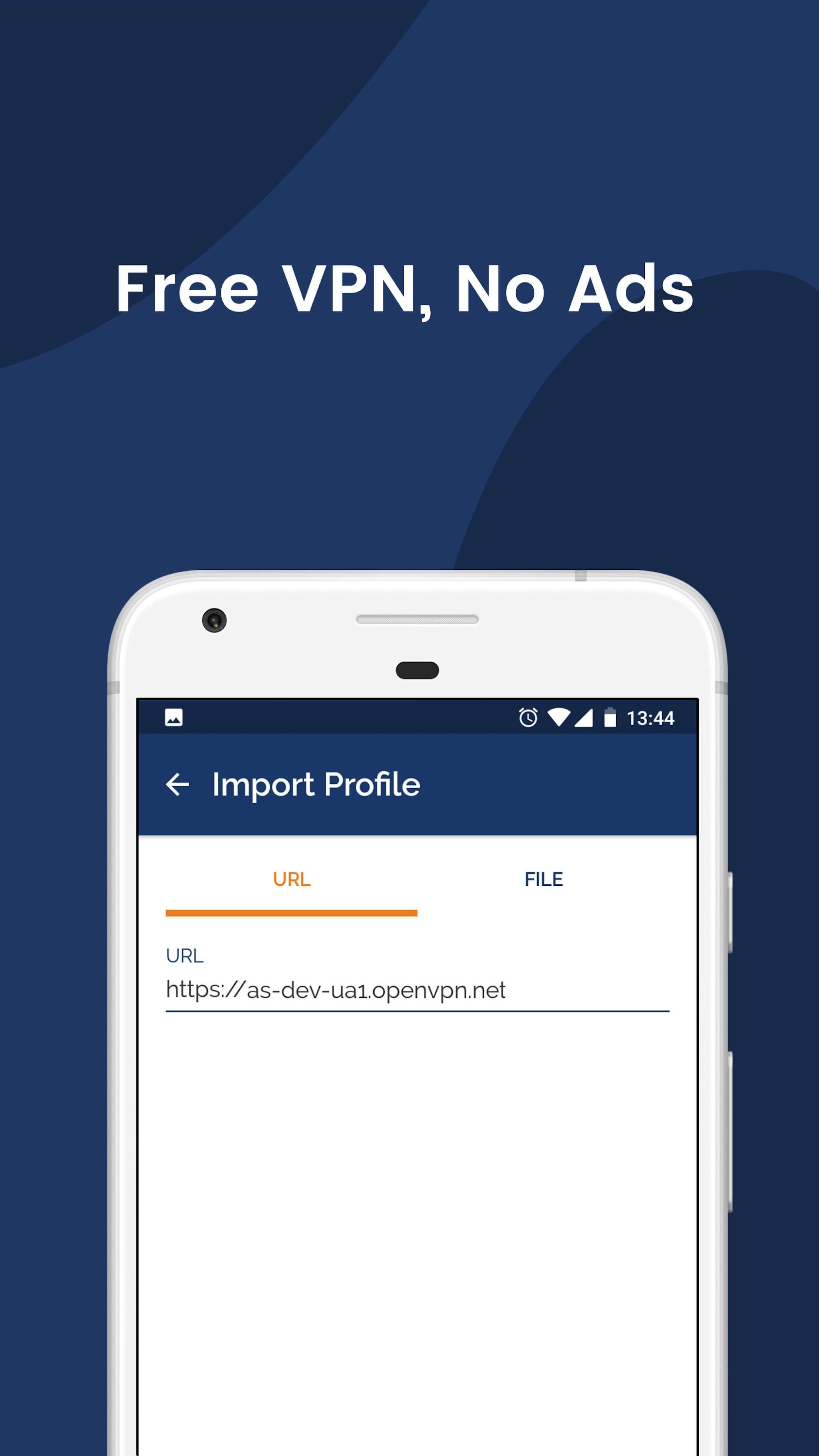 اسکرین شات 1 برنامه OpenVPN Connect – OpenVPN App