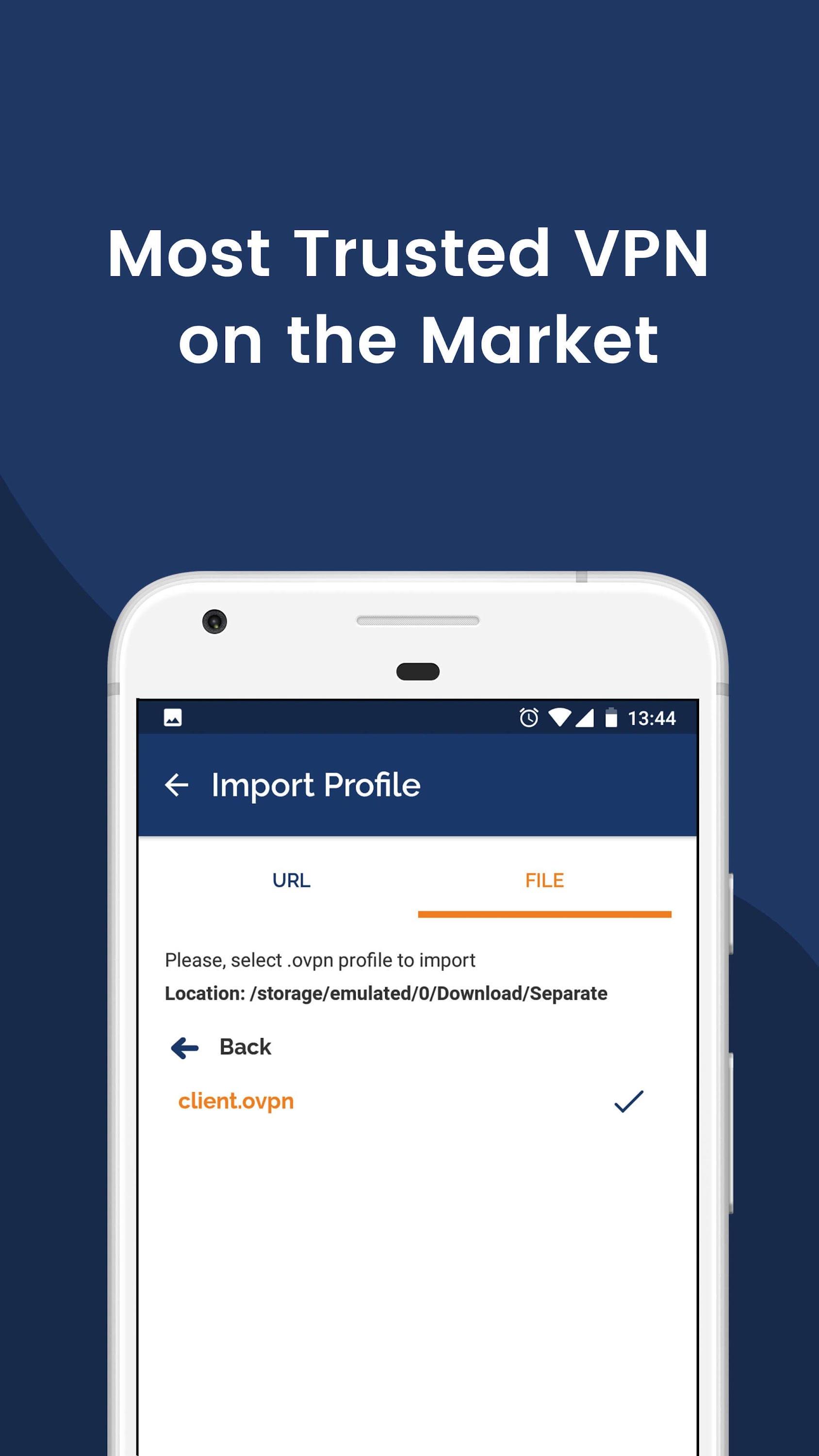 اسکرین شات 2 برنامه OpenVPN Connect – OpenVPN App