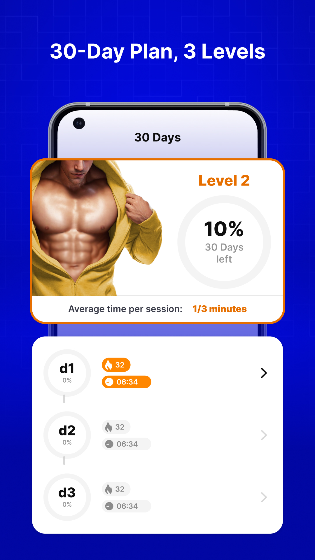 اسکرین شات 3 برنامه 30 Day Chest Challenge