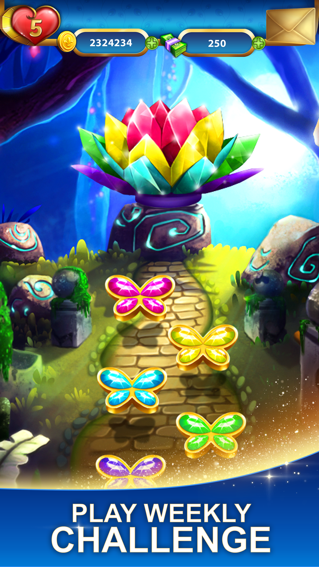 اسکرین شات 3 بازی Lost Jewels - Match 3 Puzzle