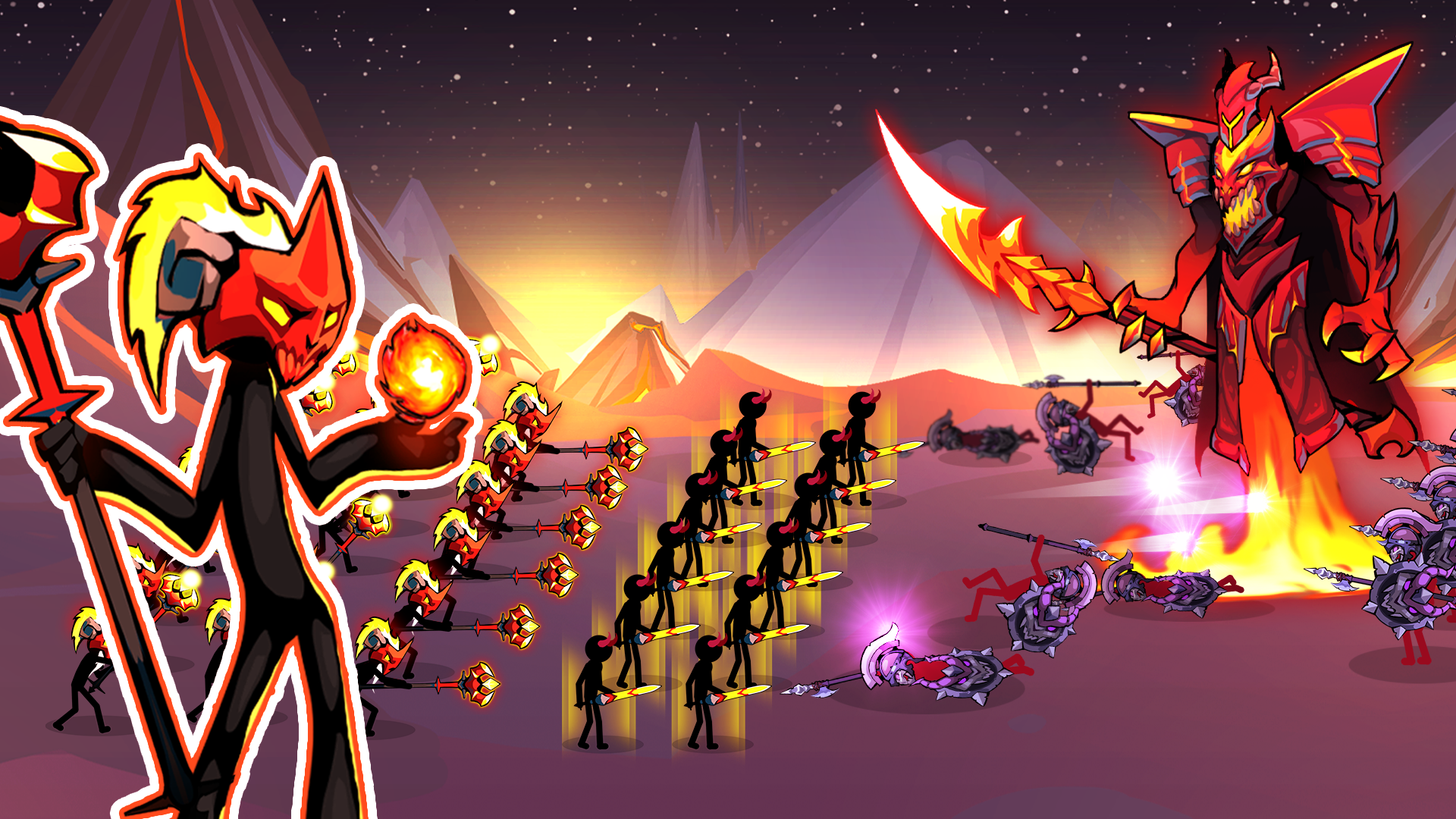 اسکرین شات 2 بازی Stick Defense