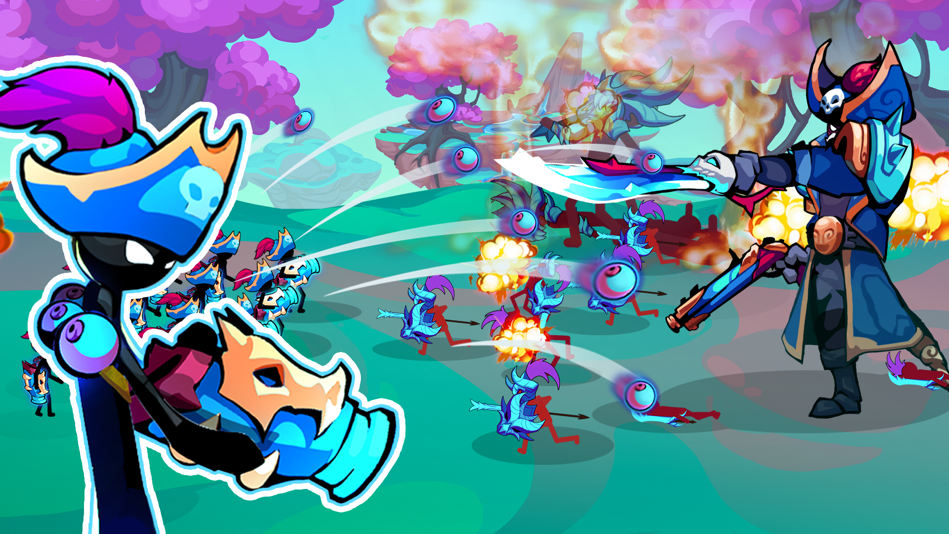 اسکرین شات 3 بازی Stick Saga: Endless War