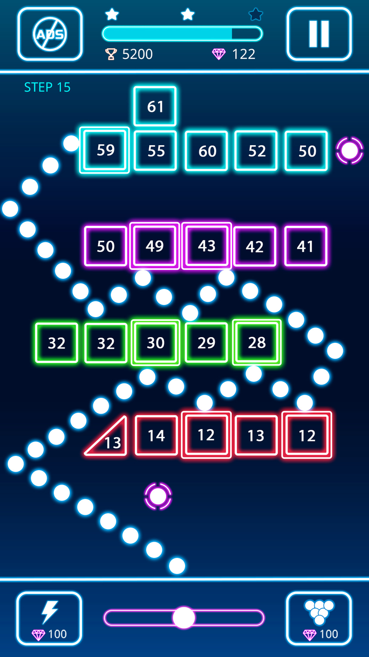 اسکرین شات 3 بازی Bricks Breaker: Deluxe Crusher