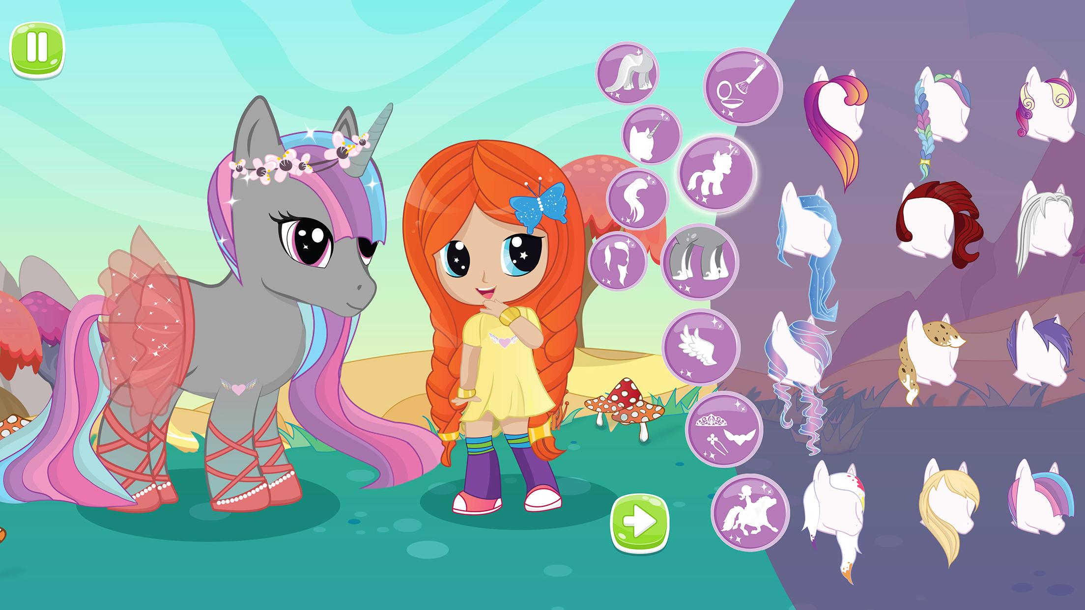 اسکرین شات 5 بازی Pony Dress Up 2