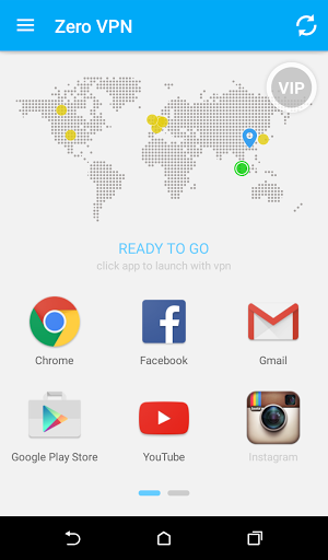 اسکرین شات 1 برنامه Zero VPN