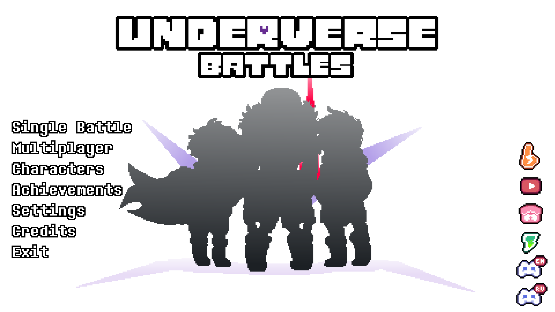 اسکرین شات 1 بازی Underverse Battles