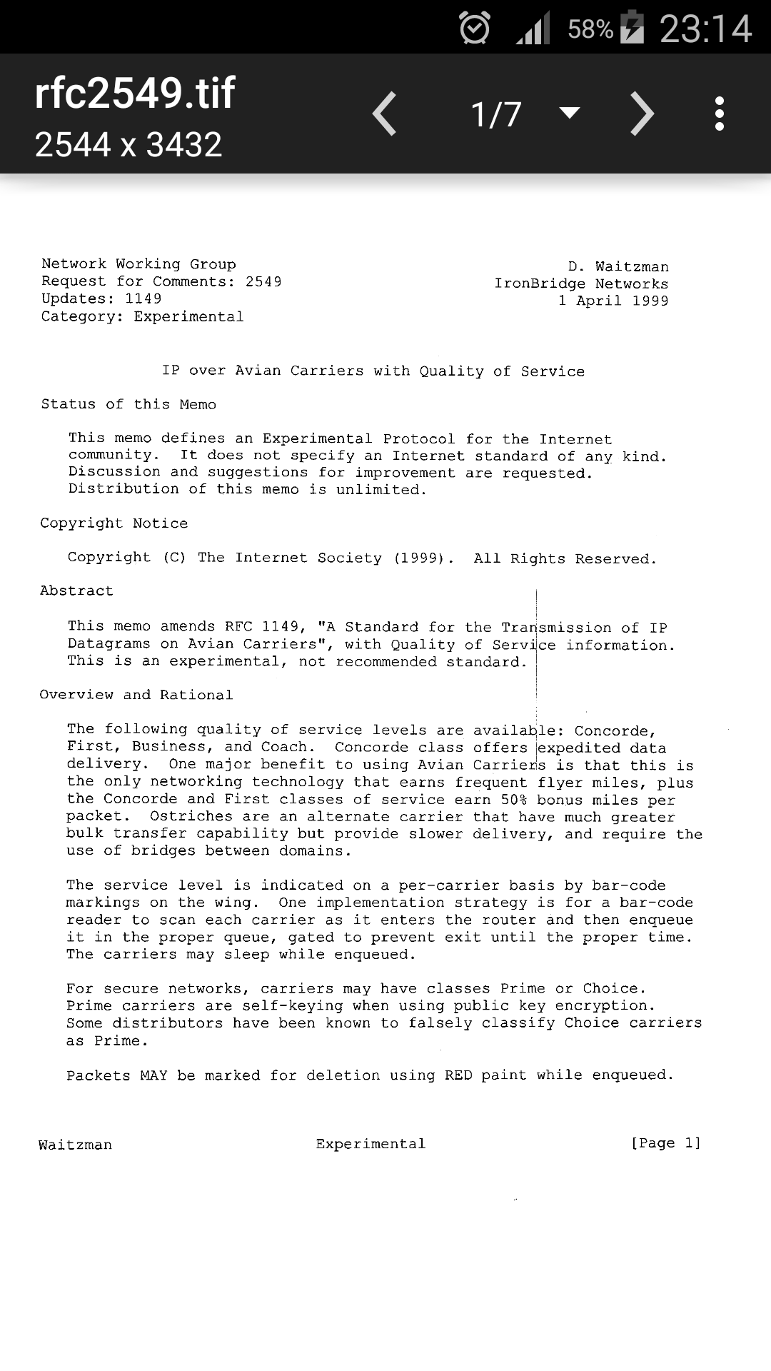 اسکرین شات 2 برنامه Multi-TIFF Viewer