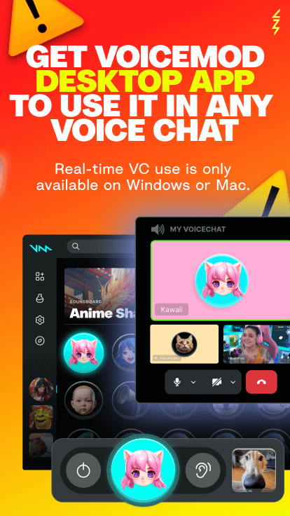 اسکرین شات 4 برنامه Voicemod