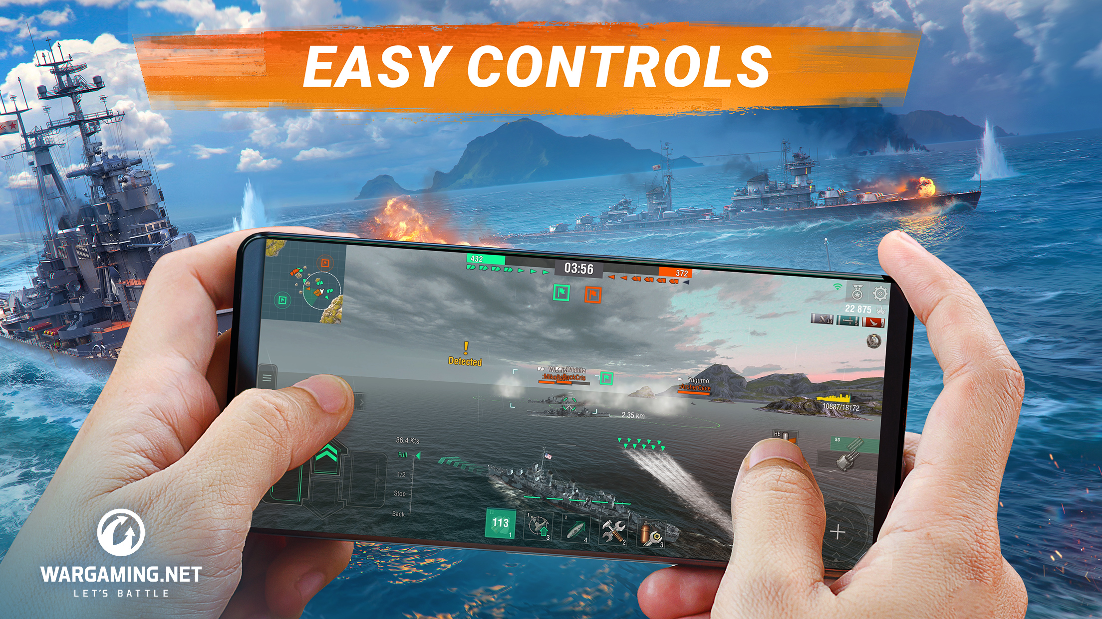 اسکرین شات 1 بازی World of Warships Blitz War