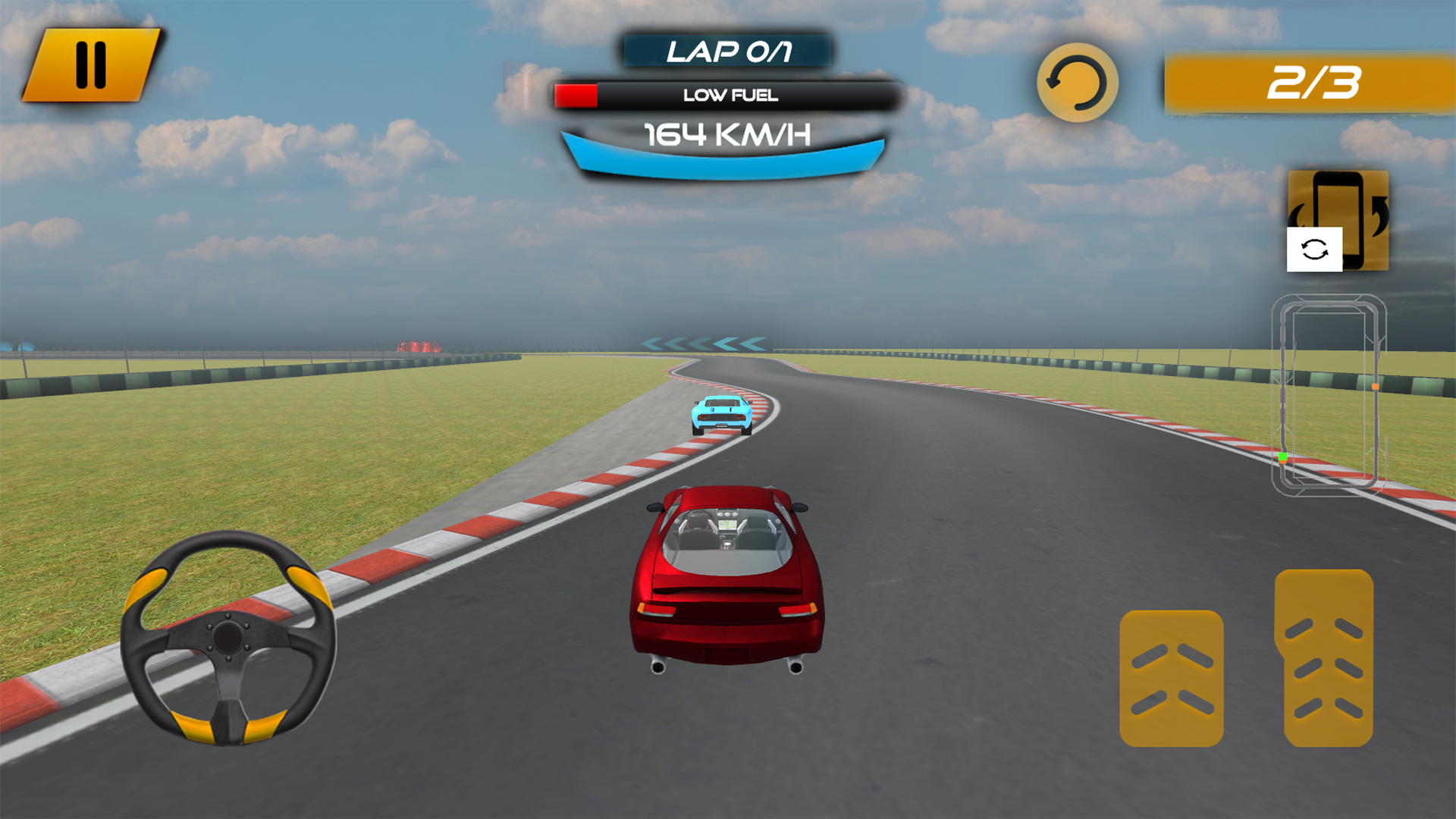 اسکرین شات 4 برنامه Race4Speed: Fast Car Drive
