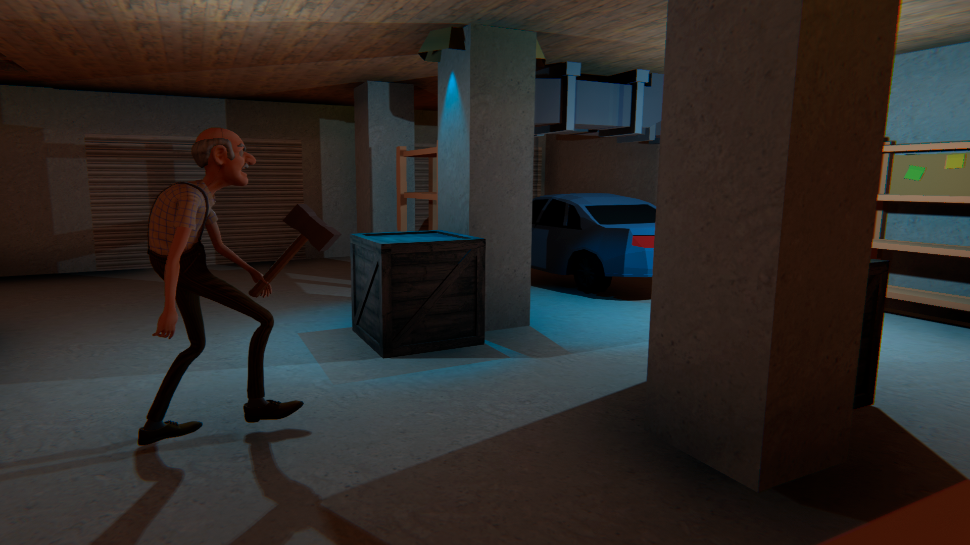 اسکرین شات 3 بازی Grandpa And Granny Home Escape