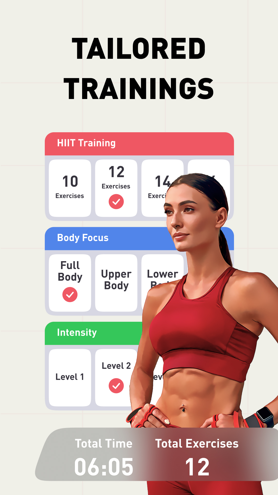 اسکرین شات 6 برنامه HIIT • Workouts & Timer