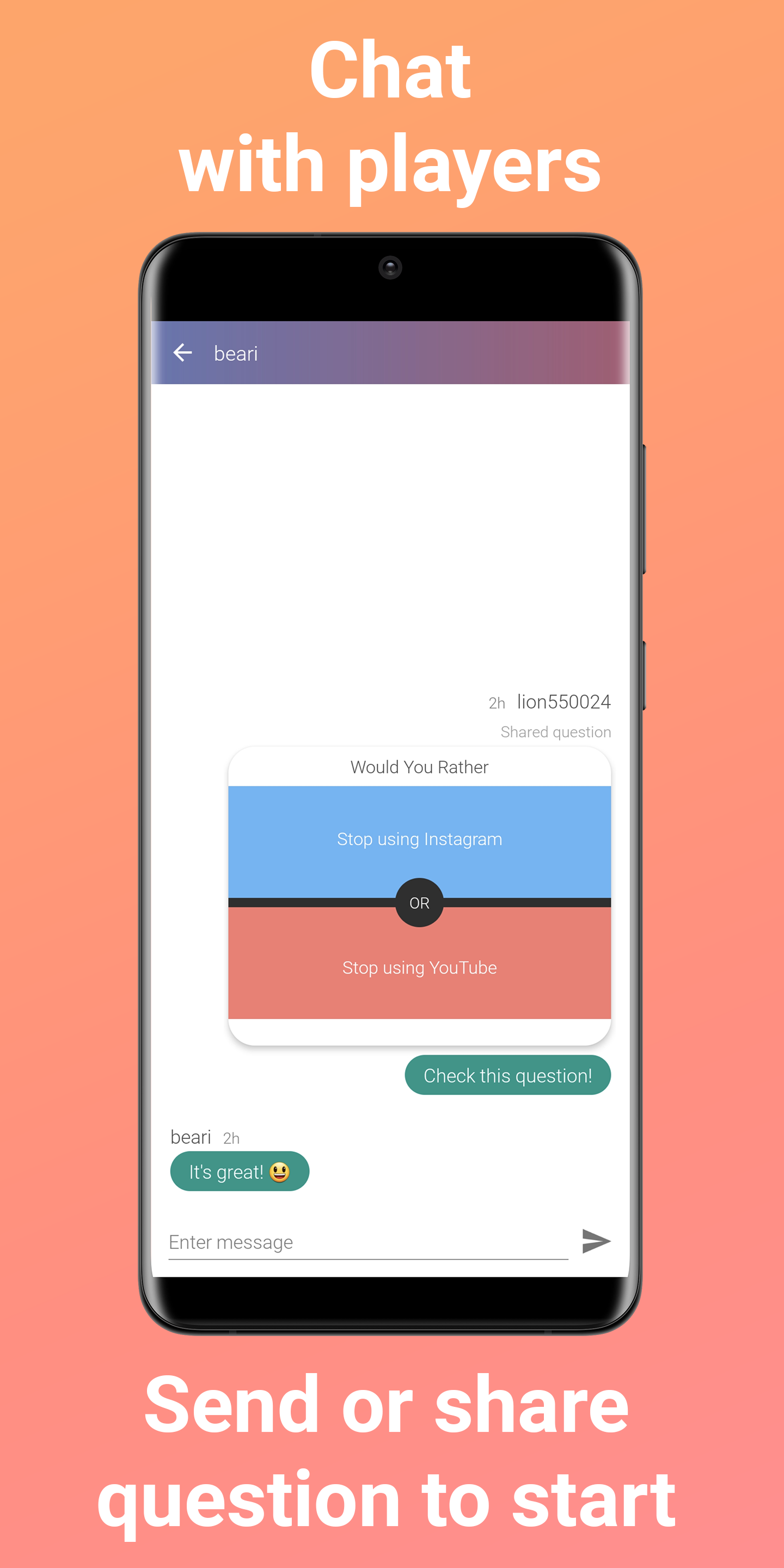 اسکرین شات 4 بازی What Would You Rather Choose?