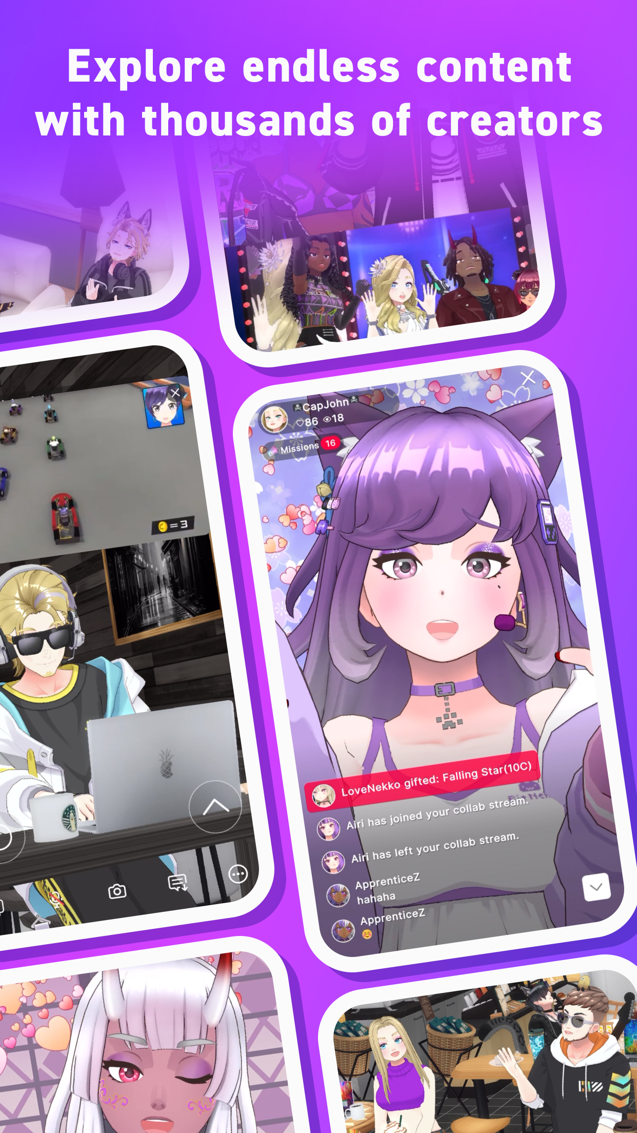 اسکرین شات 2 برنامه REALITY-Become an Anime Avatar