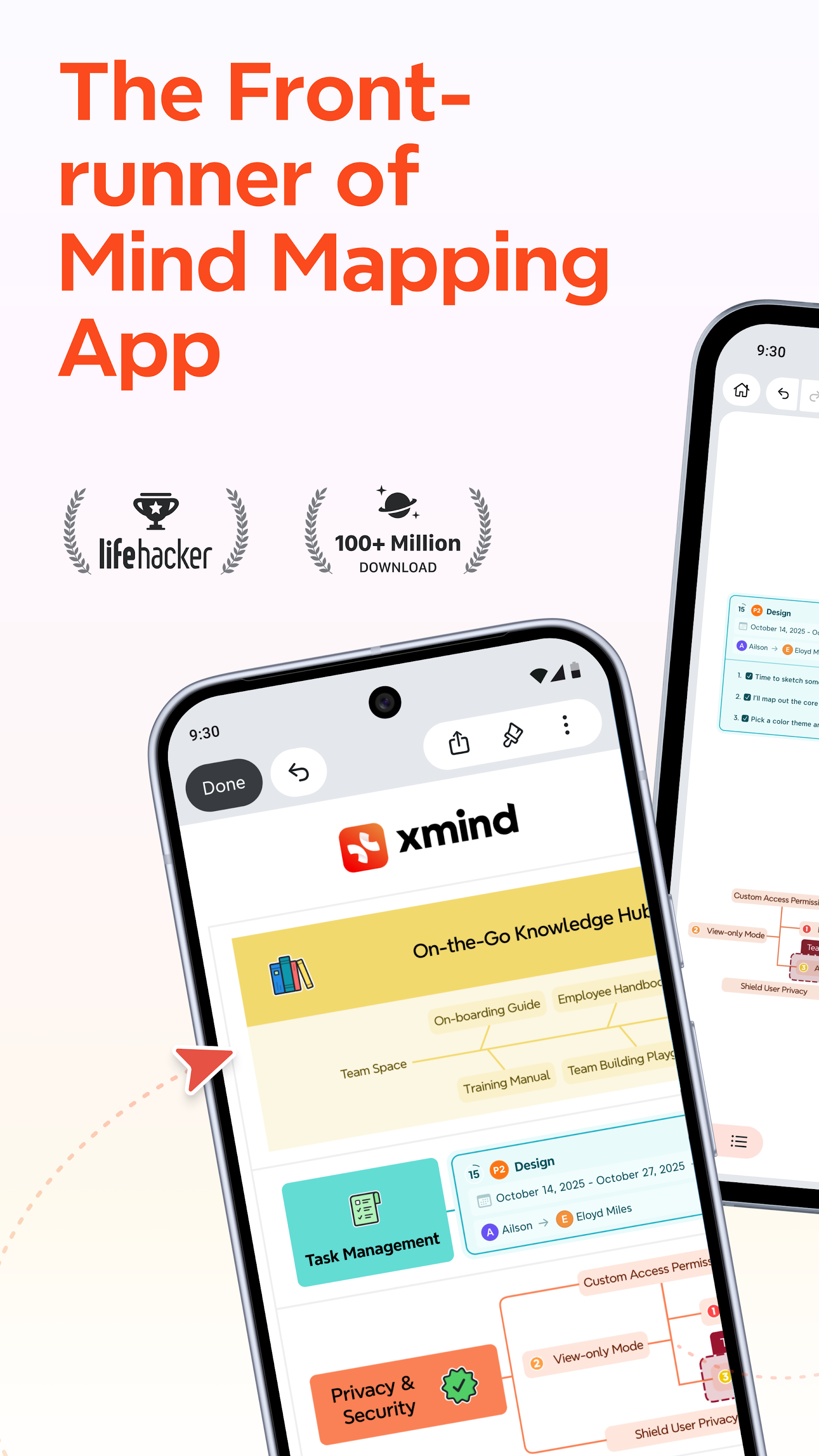 اسکرین شات 1 برنامه Xmind: Mind Map & Brainstorm