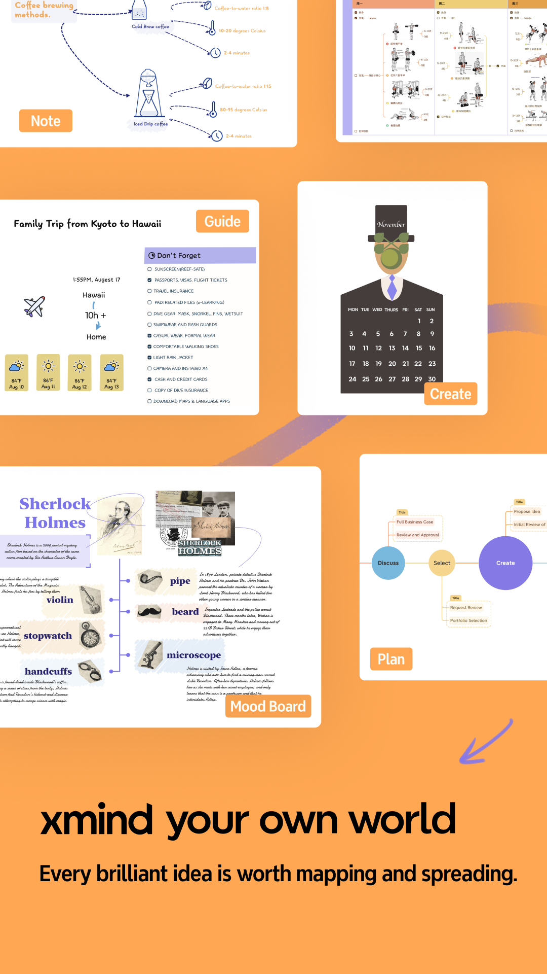 اسکرین شات 4 برنامه Xmind: Mind Map & Brainstorm