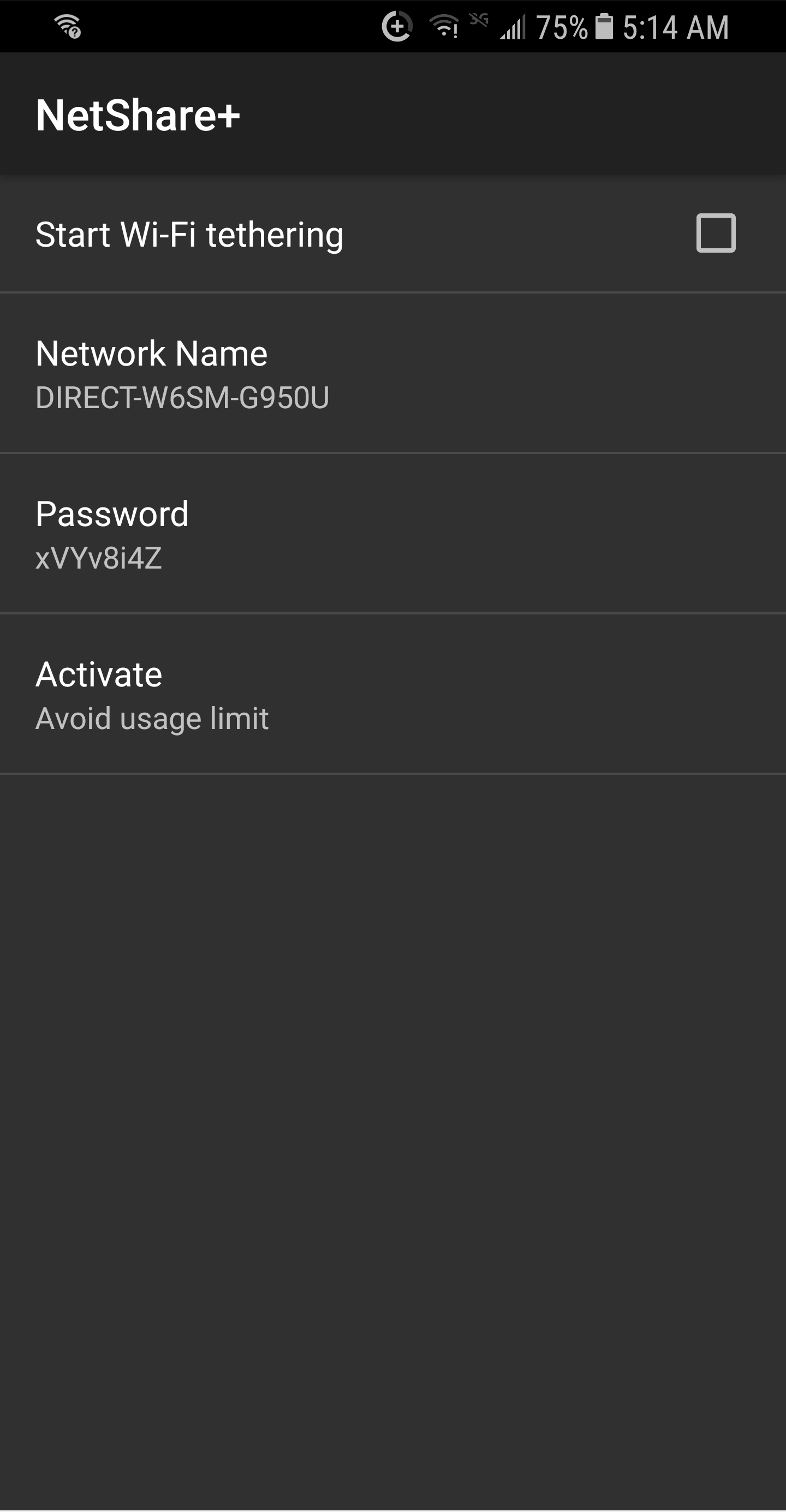 اسکرین شات 2 برنامه NetShare+ Wifi Tether