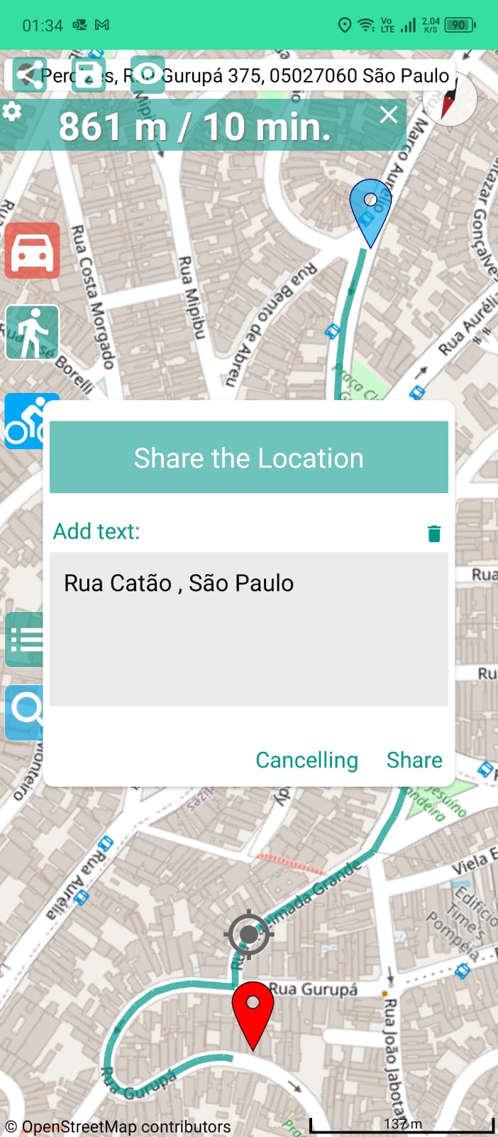 اسکرین شات 4 برنامه MAP Online - Live Navigation