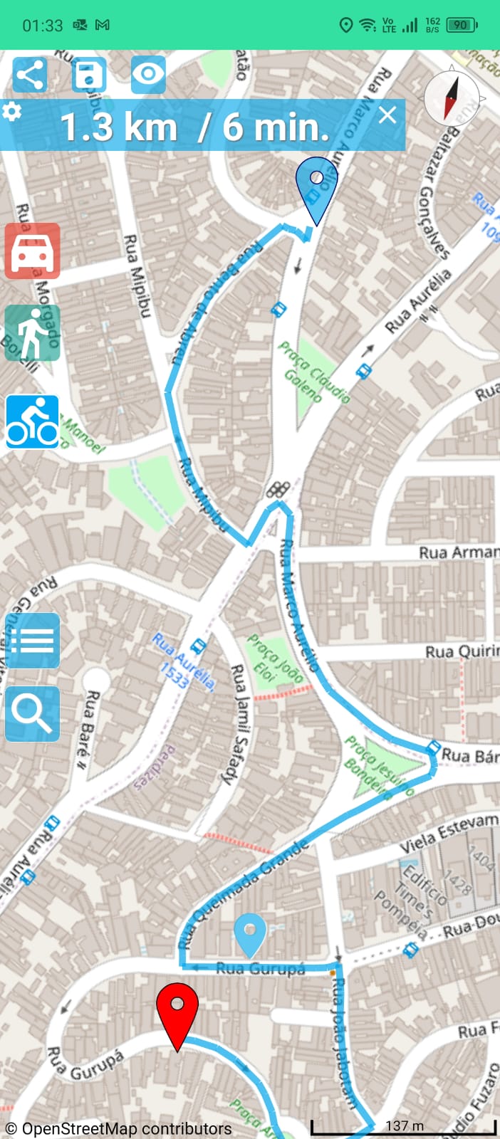اسکرین شات 3 برنامه MAP Online - Live Navigation