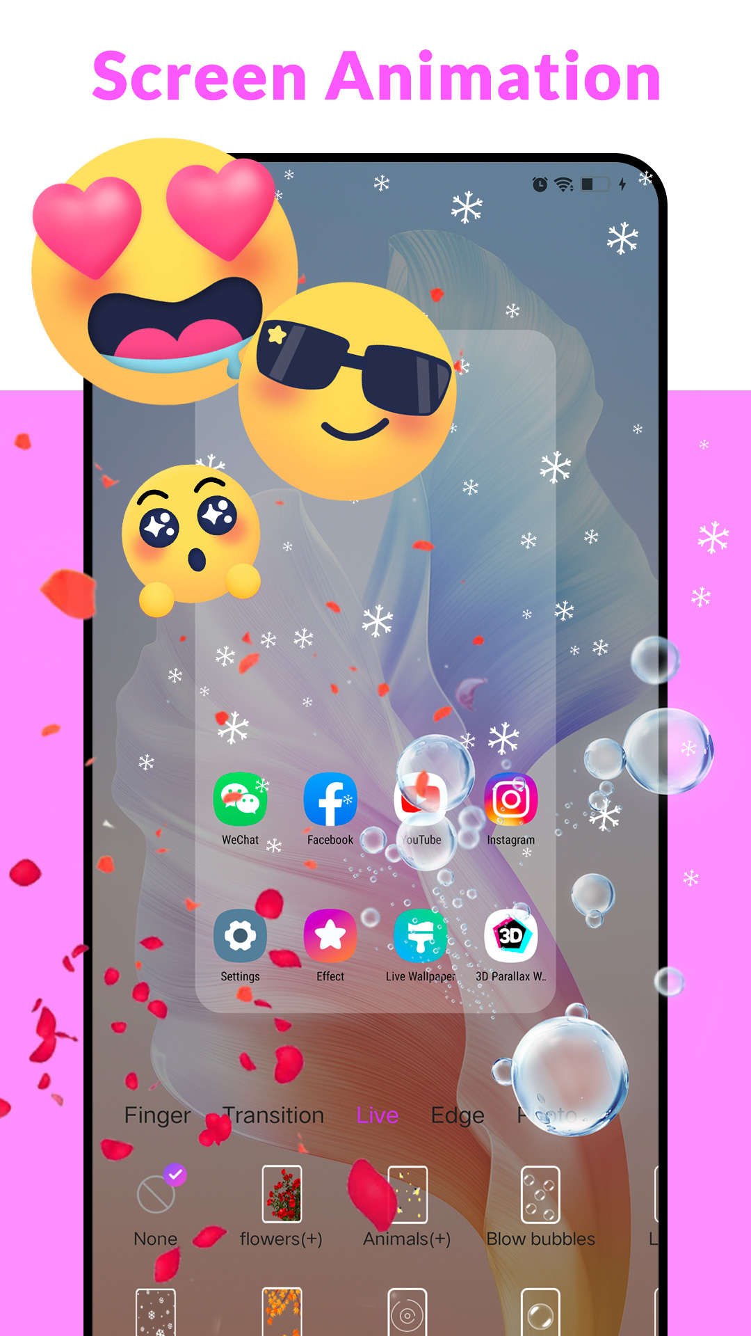 اسکرین شات 4 برنامه A Launcher : Galaxy A Launcher