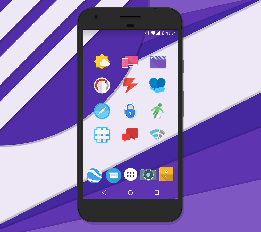 اسکرین شات 2 برنامه Moonshine - Icon Pack