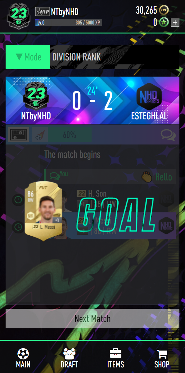 اسکرین شات 6 بازی NHDFUT 23 Draft & Pack Opener