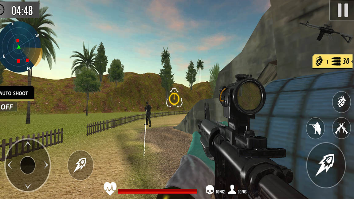 اسکرین شات 7 بازی بازی عملیات آلفا | بازی تفنگی