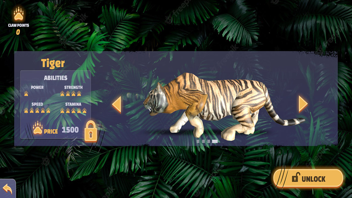 اسکرین شات 8 بازی بازی یوزپلنگ در جنگل