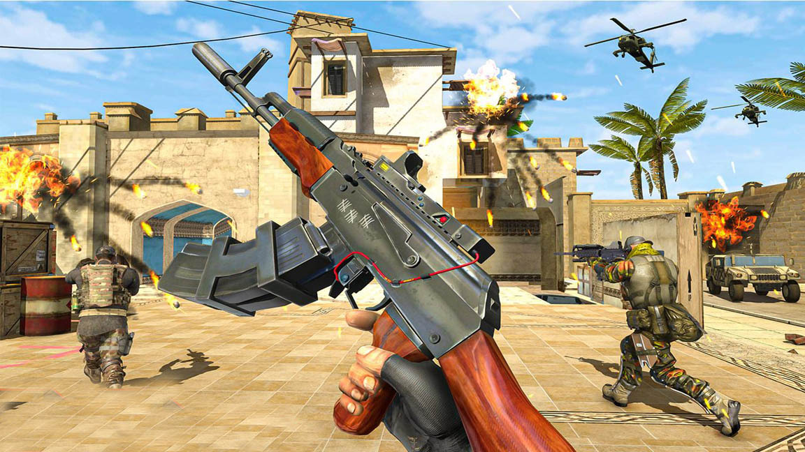 اسکرین شات 1 بازی بازی کانتر جدید | بازی تفنگی