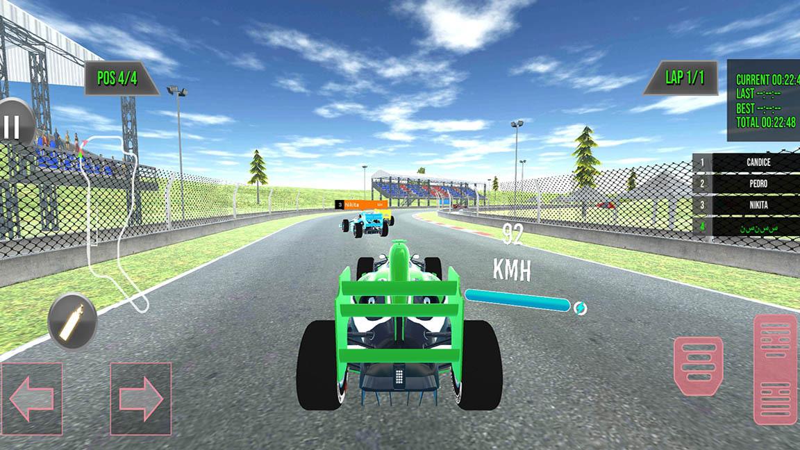 اسکرین شات 5 بازی مسابقات فرمول یک | ماشین بازی