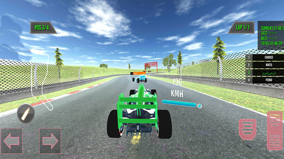 اسکرین شات 6 بازی مسابقات فرمول یک | ماشین بازی