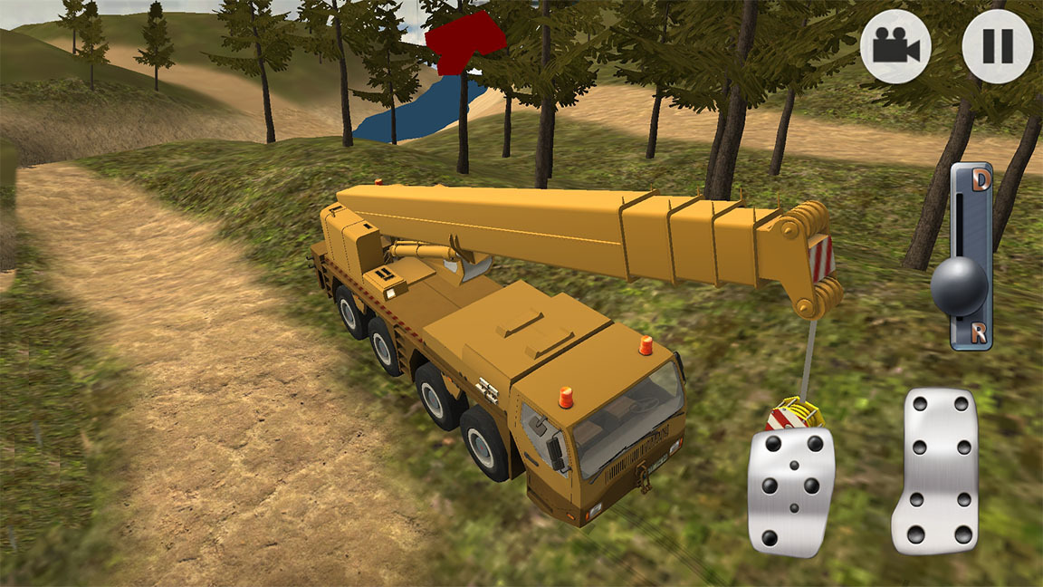 اسکرین شات 5 بازی رانندگی با چرثقیل | بازی ماشین سنگین