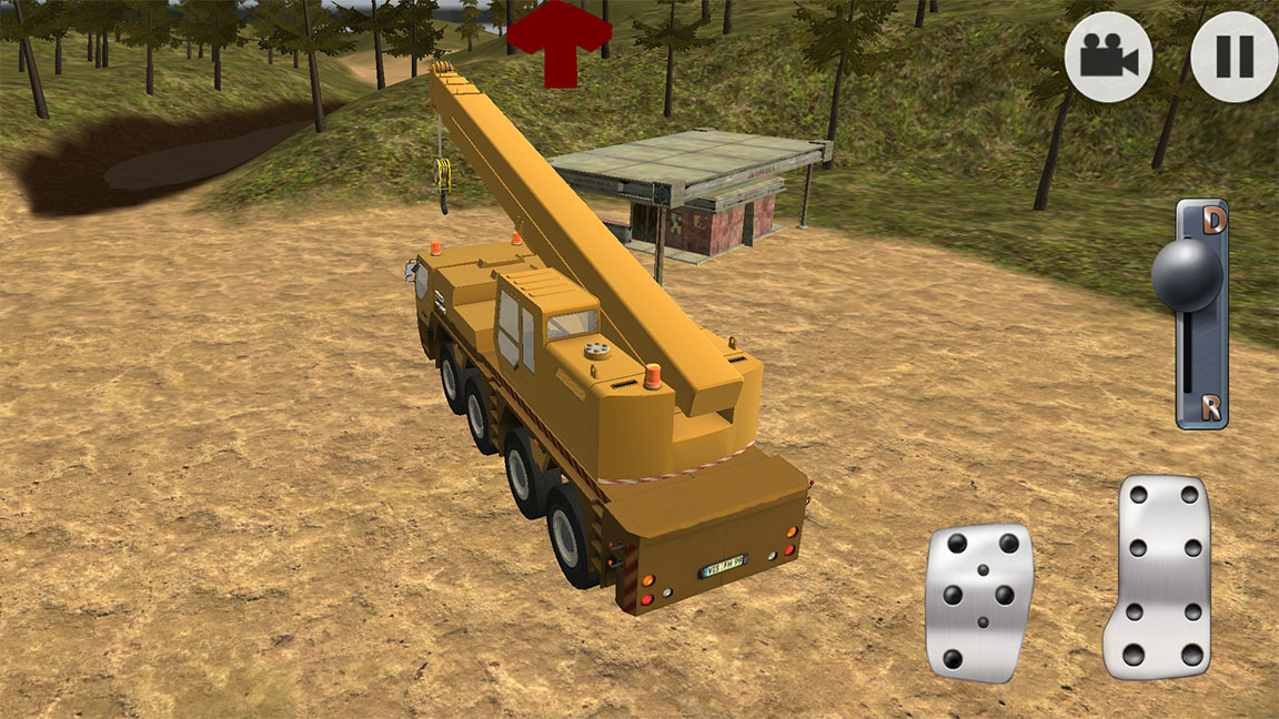 اسکرین شات 6 بازی رانندگی با چرثقیل | بازی ماشین سنگین