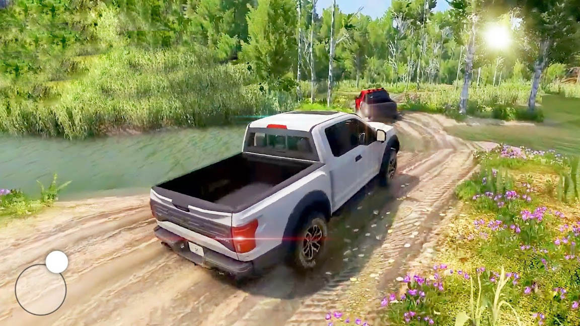 اسکرین شات 2 بازی رانندگی با تویوتا پیکاپ | ماشین بازی