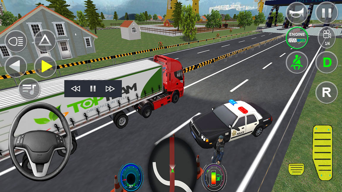 اسکرین شات 6 بازی کامیون سواری | بازی کامیون