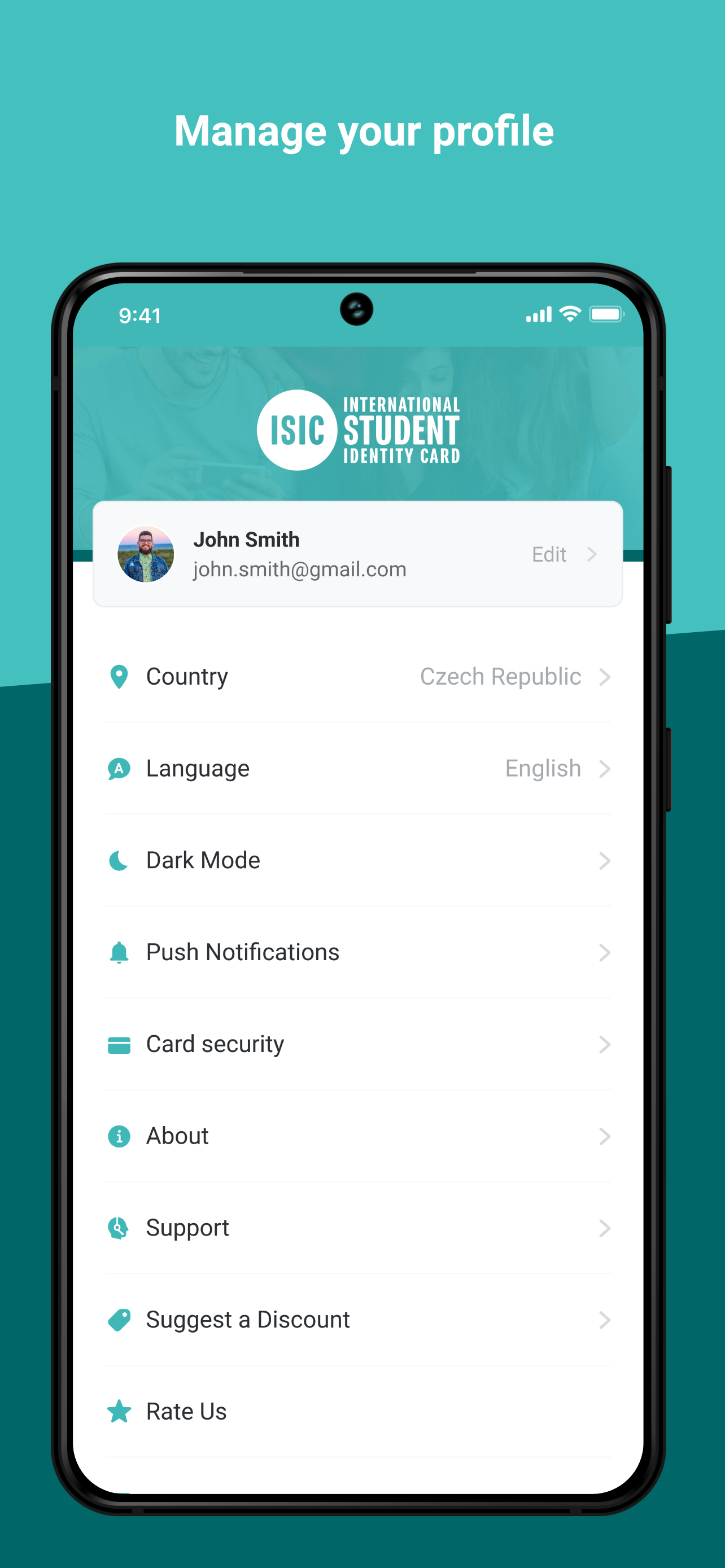 اسکرین شات 7 برنامه ISIC