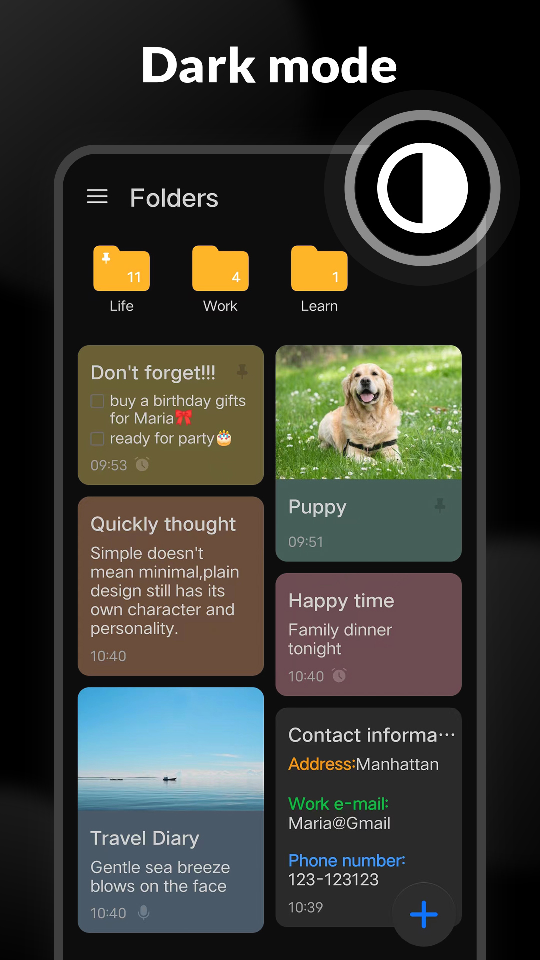 اسکرین شات 7 برنامه Nice Color Note,ToDo, Calendar