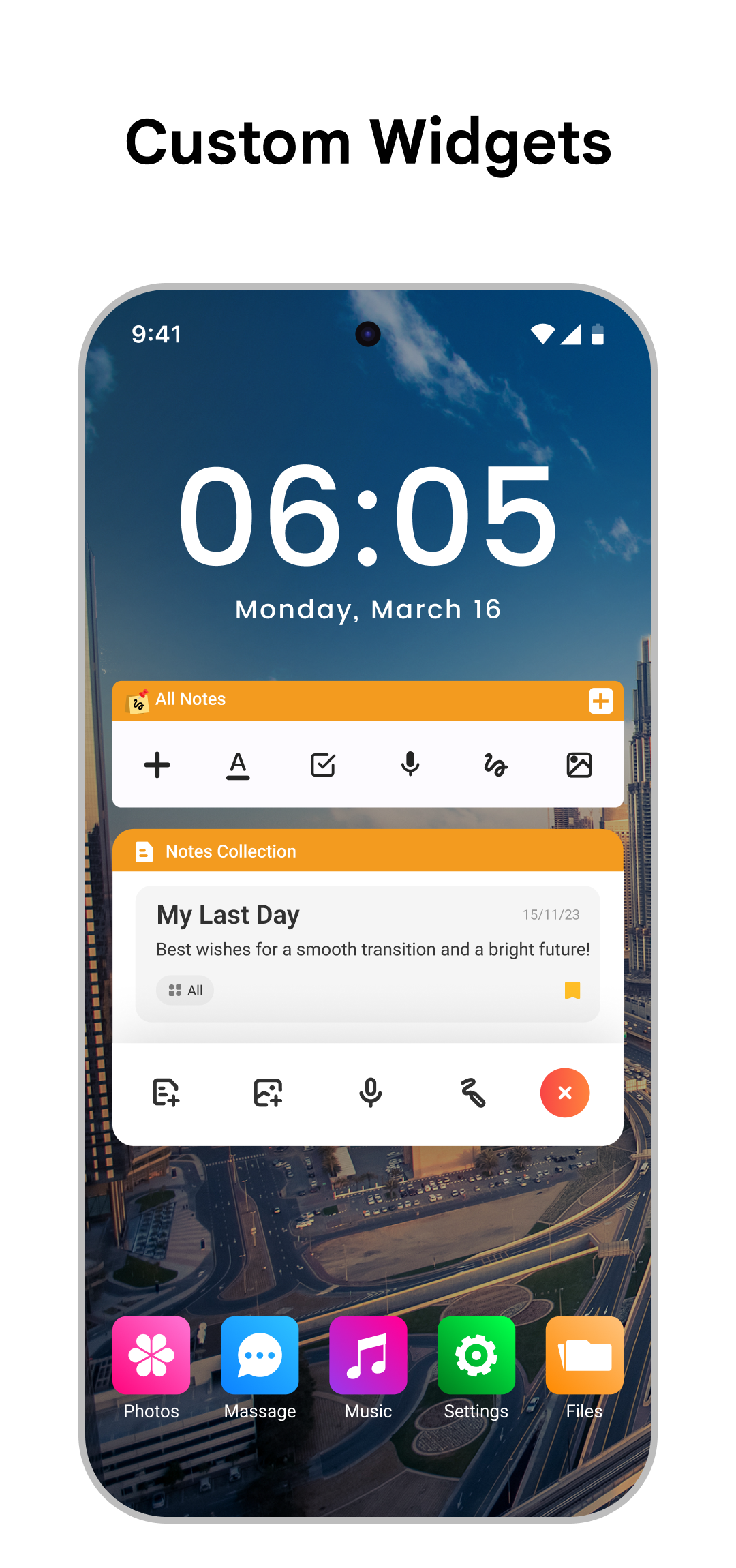 اسکرین شات 7 برنامه Notes: Color Notepad, Notebook