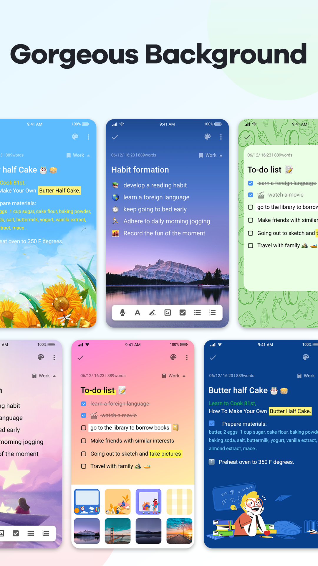 اسکرین شات 7 برنامه Notes: Easy Notebook, Notepad